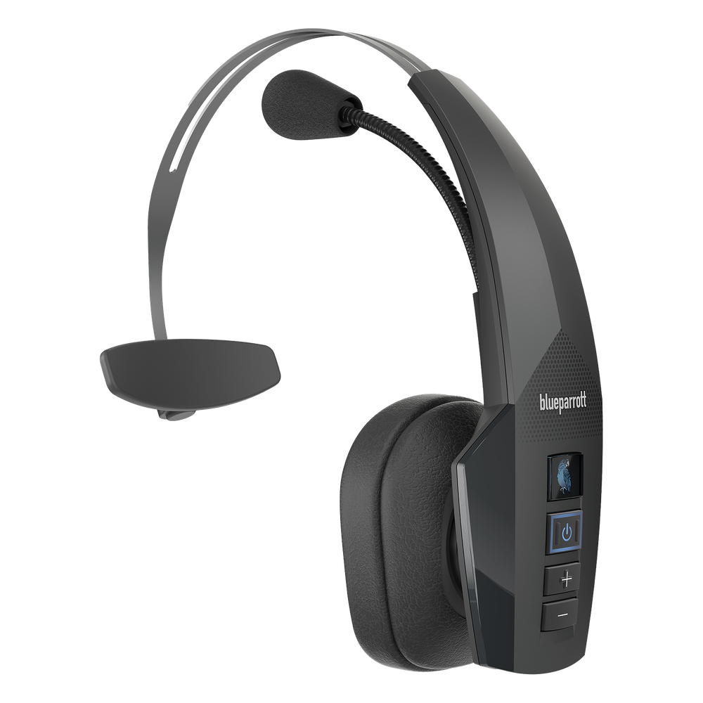 Auricular Bluetooth Profesional / Cancelación de Ruido 96% / Bluetooth 5 / Alcance 100 m (328 ft) / IP54 / Batería 24 h / Control de Voz