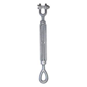 Tensor de Cable / Ojo-Quijada / Acero Forjado / Galvanizado en Caliente / 5/8" / Carrera 9" / Carga 3500 lbs