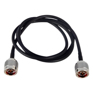 Jumper RF / 110 cm (3.61 ft) / RG-58U / Conectores N Macho / 50 Ohm / Teflón