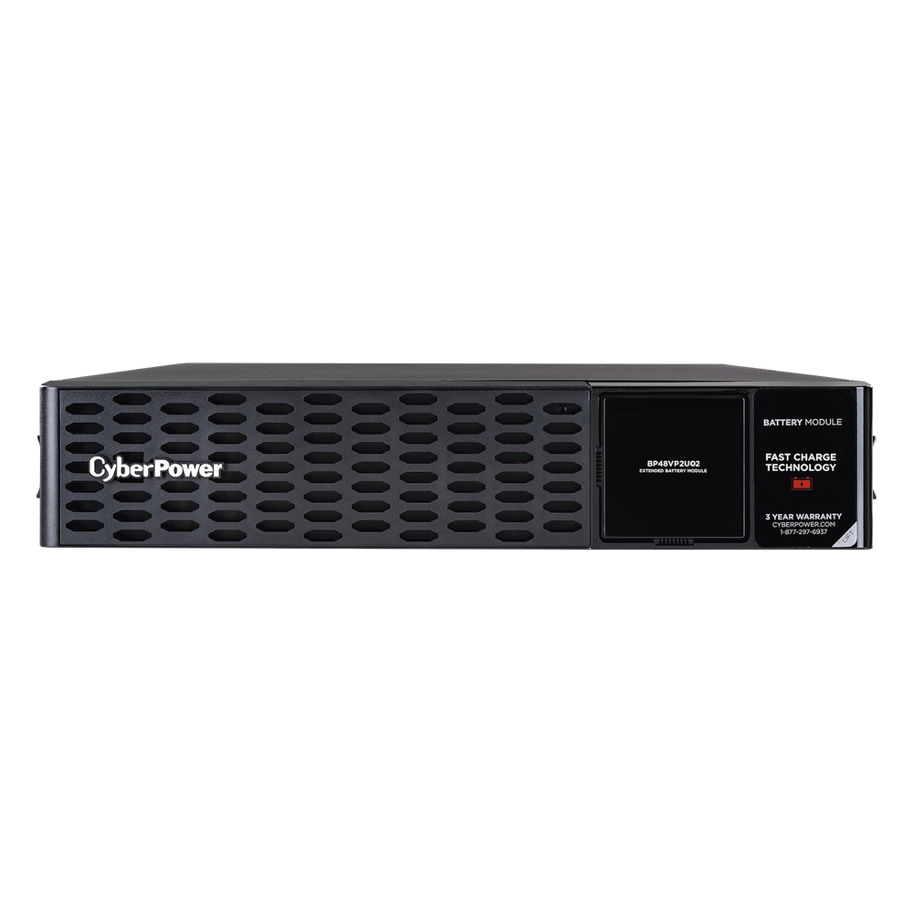 Módulo de Baterías Externas / 8 Baterías 12V/9Ah / Intercambiables en Caliente / Carga Independiente / Carcasa Metálica 2U