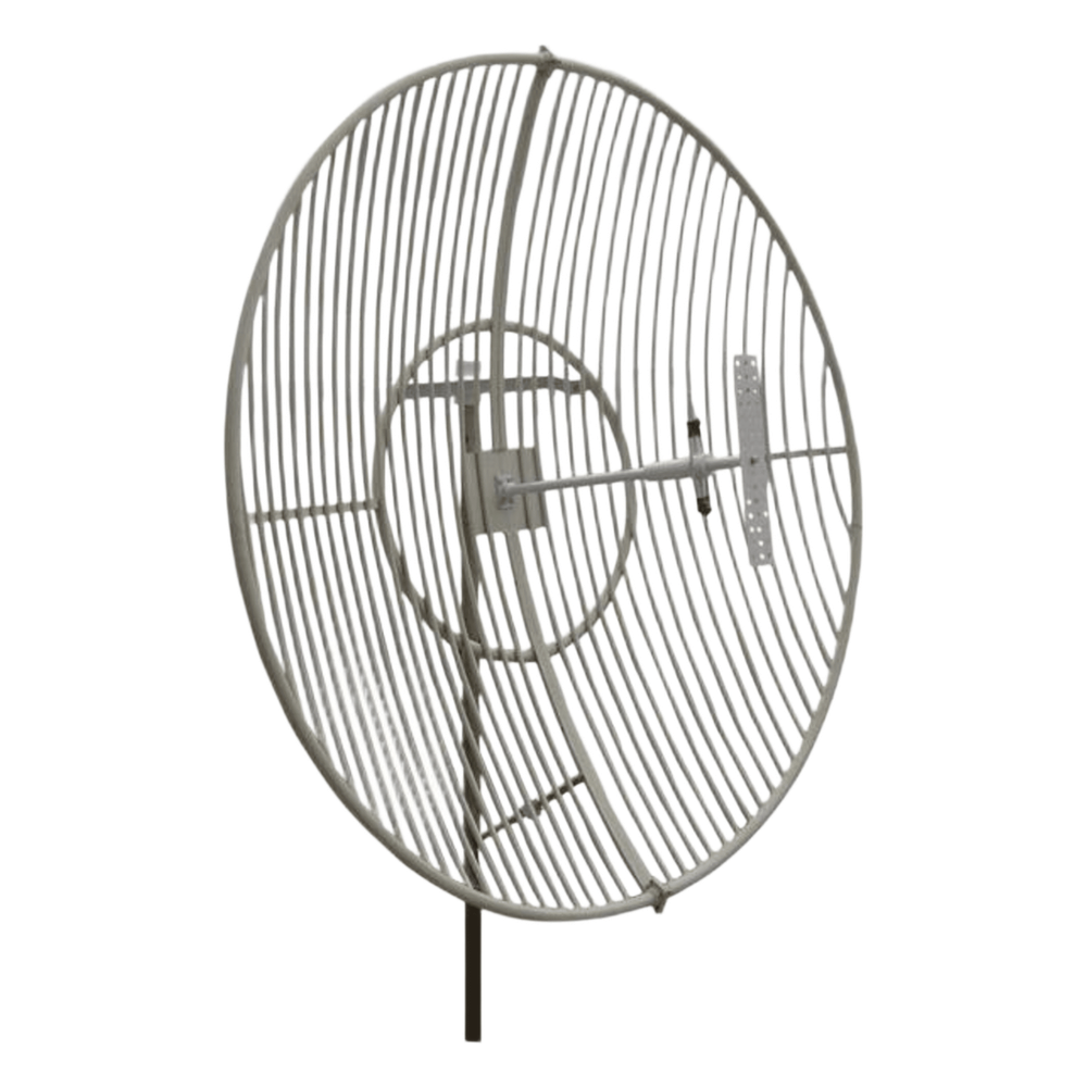 Antena Parabólica de Rejilla / 824-894 MHz / 21 dBi / 1800 mm / 5.9 ft / Banda 5 Celular / 216 km/h