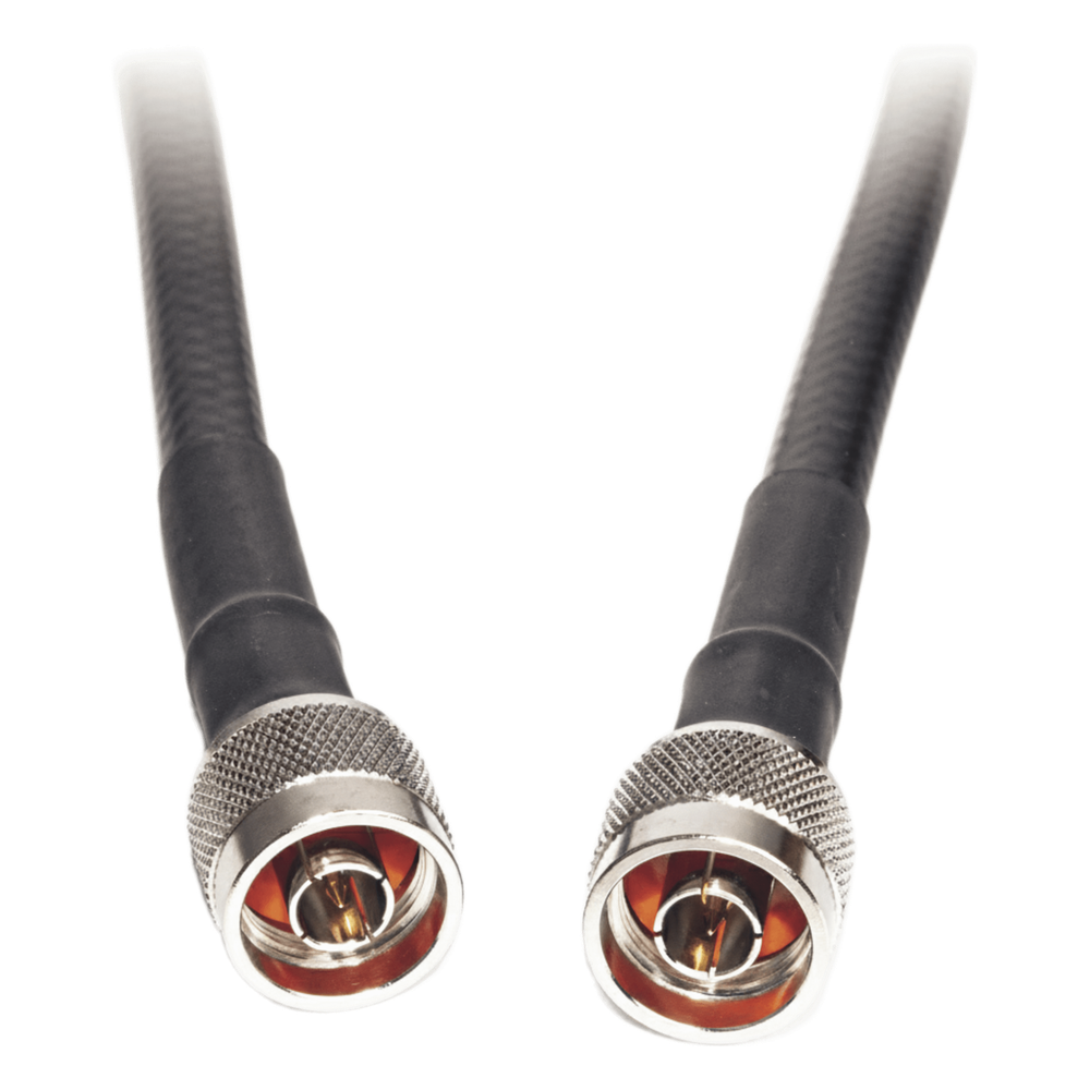 Jumper Coaxial con Cable Epcom405 | Conector N Macho en los Extremos | 24 Metros (78.74 Pies) de Longitud.