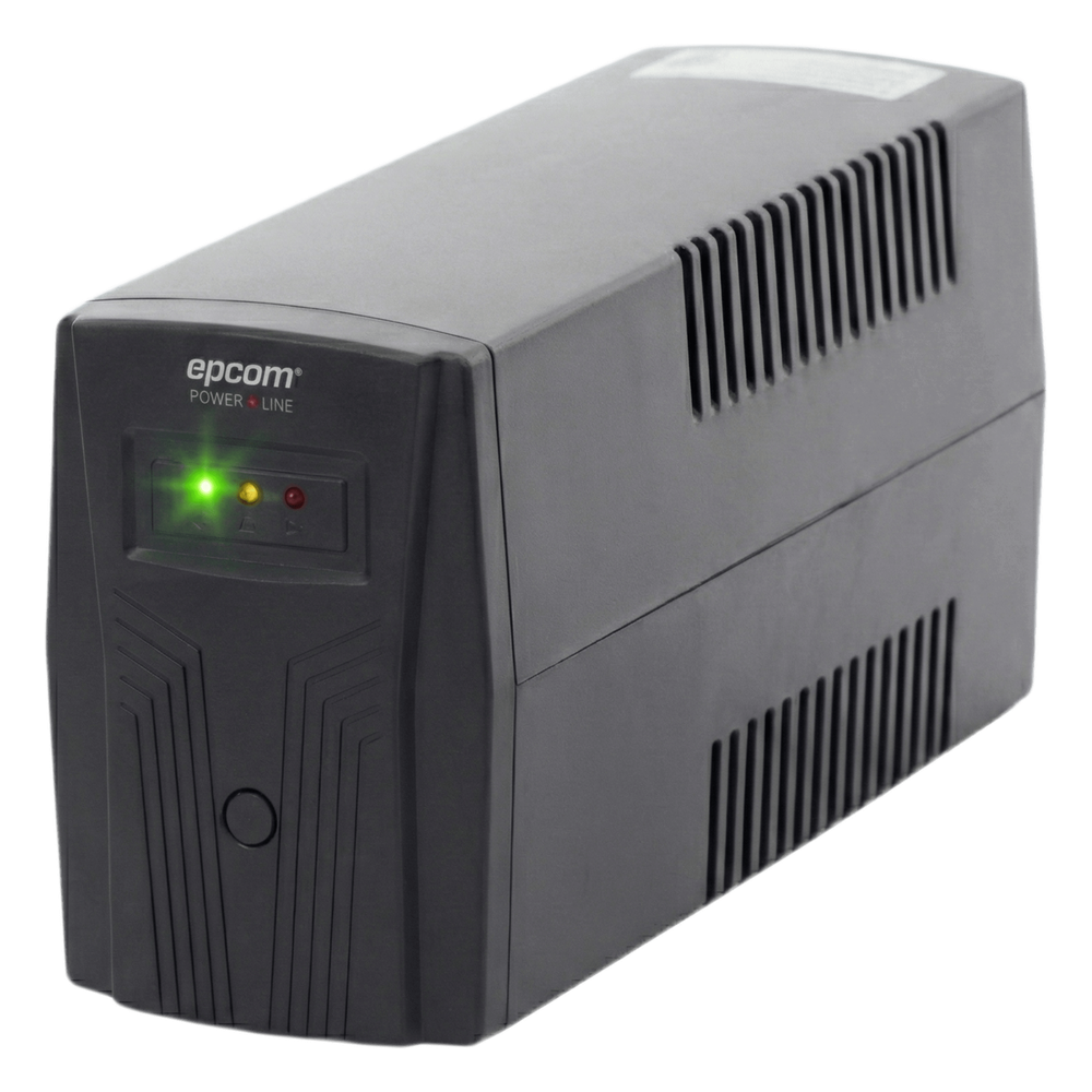 UPS de 600VA/360W / Topología Línea Interactiva / Entrada y Salida 120 Vca / Clavija NEMA 5-15P / 4 Tomas NEMA 5-15R/ Sin Protector RJ11 ni RJ45