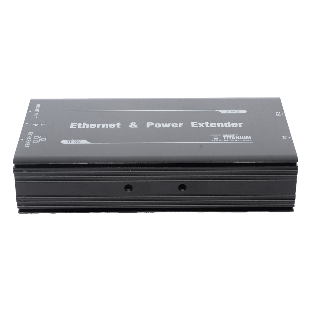 (POE 600 METROS) Transmisor para Extensor PoE TT-8001R / 1 Puerto para recepción de video y alimentación (PoE) / IDEAL PARA DOMOS Y CAMARAS IP / Conexión en Cascada / Soporta PTZ´s de 60 W / Soporta IEEE802.3af/at