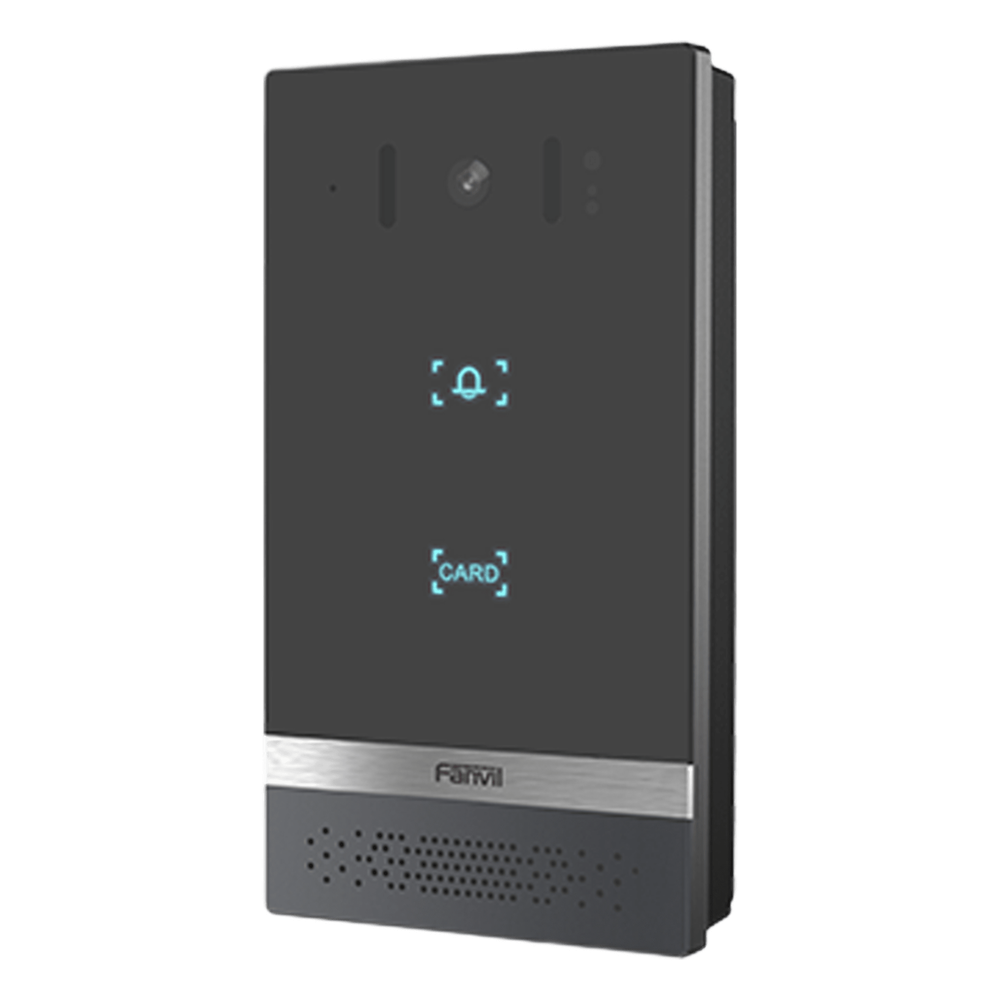 Videoportero SIP / 2MP HD / IP66 IK07 / PoE / RFID / 2 Relés / Botón Touch