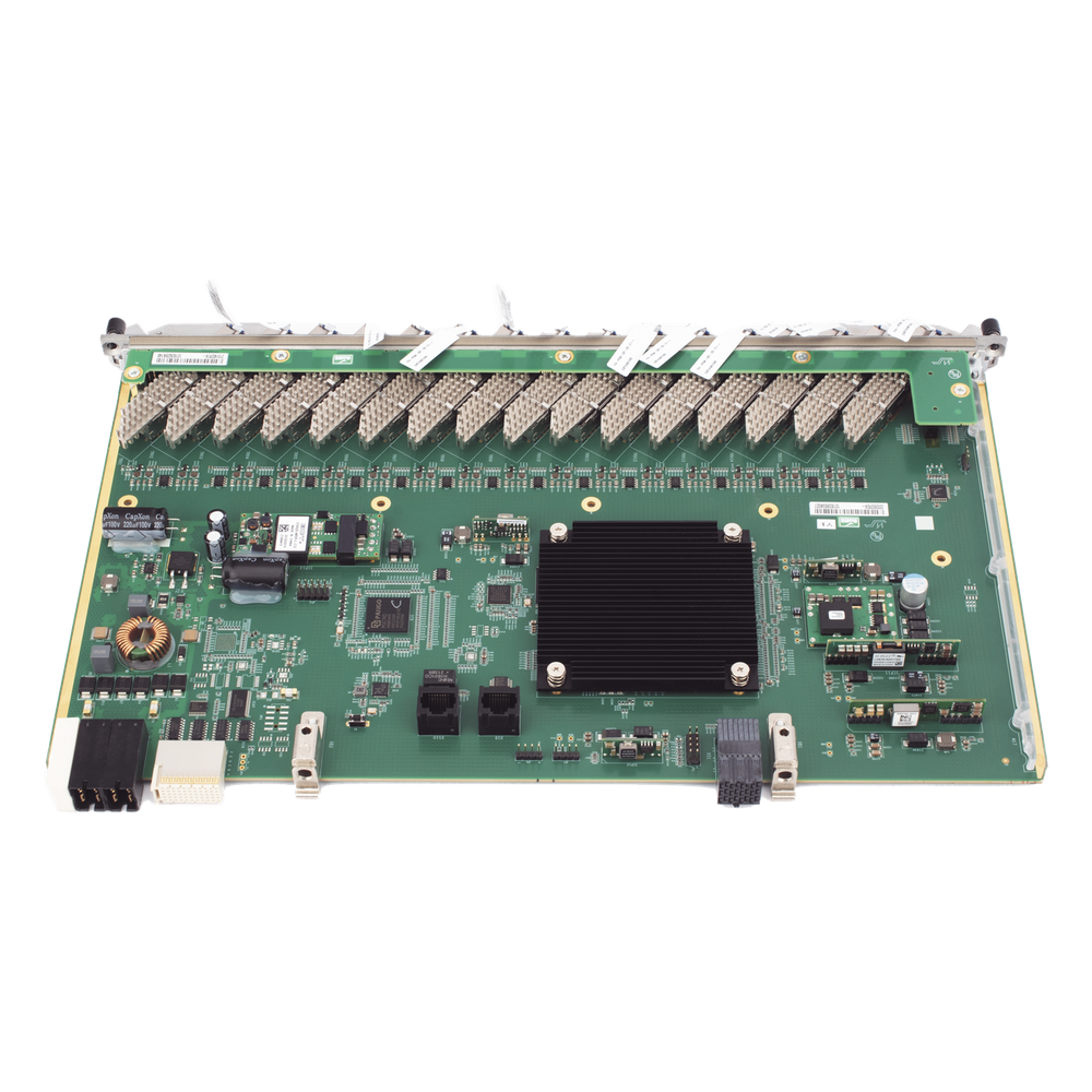 Tarjeta de Servicio GPON / 16 Puertos / Clase C++ / División 1:128 / 1024 ONTs / 250K MAC / 47W