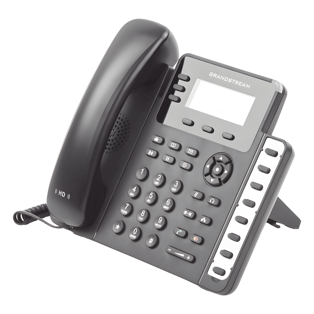 Teléfono IP / 3 Líneas SIP / Conferencia 4 Vías / 8 Teclas BLF / Pantalla LCD 132x64 / PoE / Dual Gigabit
