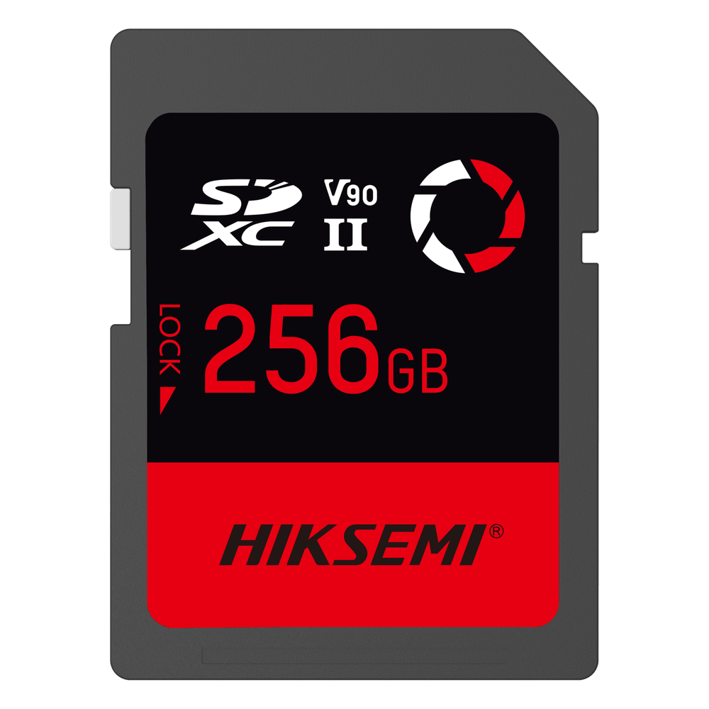 Tarjeta SD Profesional / 256 GB / 300 MB/s Lectura / 260 MB/s Escritura / U3 V90 / 4K-8K Video / TLC NAND