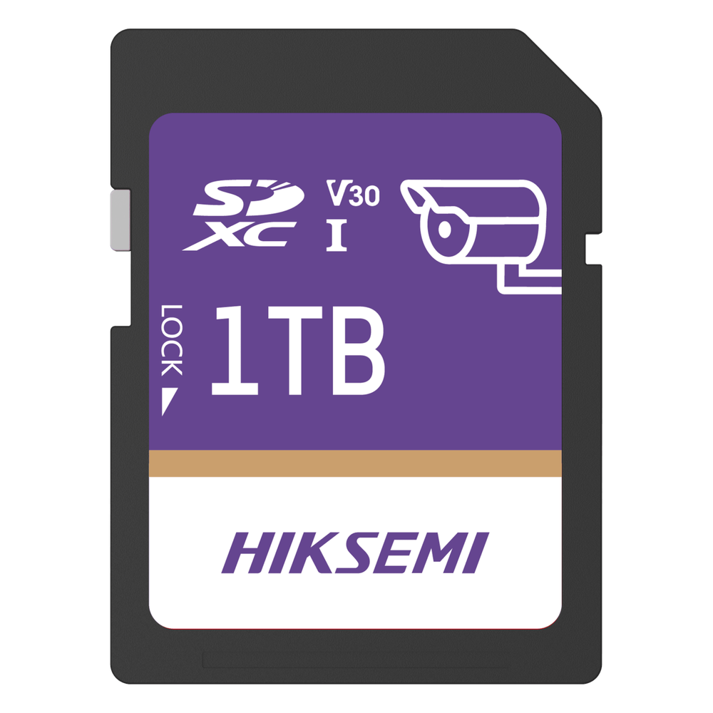 Tarjeta SD / 1 TB / 100 MB/s Lectura / 90 MB/s Escritura / U3 V30 Clase 10 / 3D TLC NAND / 24/7 Videovigilancia