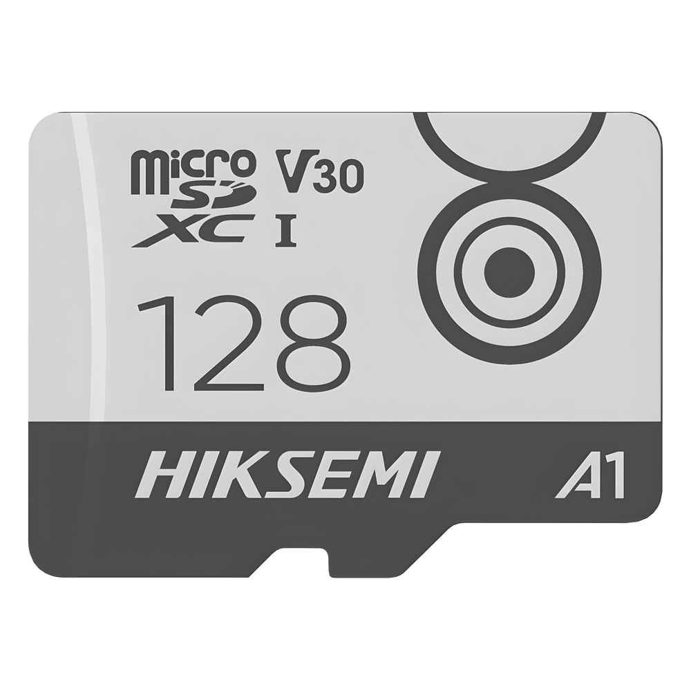 Tarjeta MicroSD / 128 GB / Lectura 100 MB/s / Escritura 90 MB/s / Clase 10 U3 V30 / TLC NAND / Videovigilancia Móvil 24/7 / -25°C a 85°C