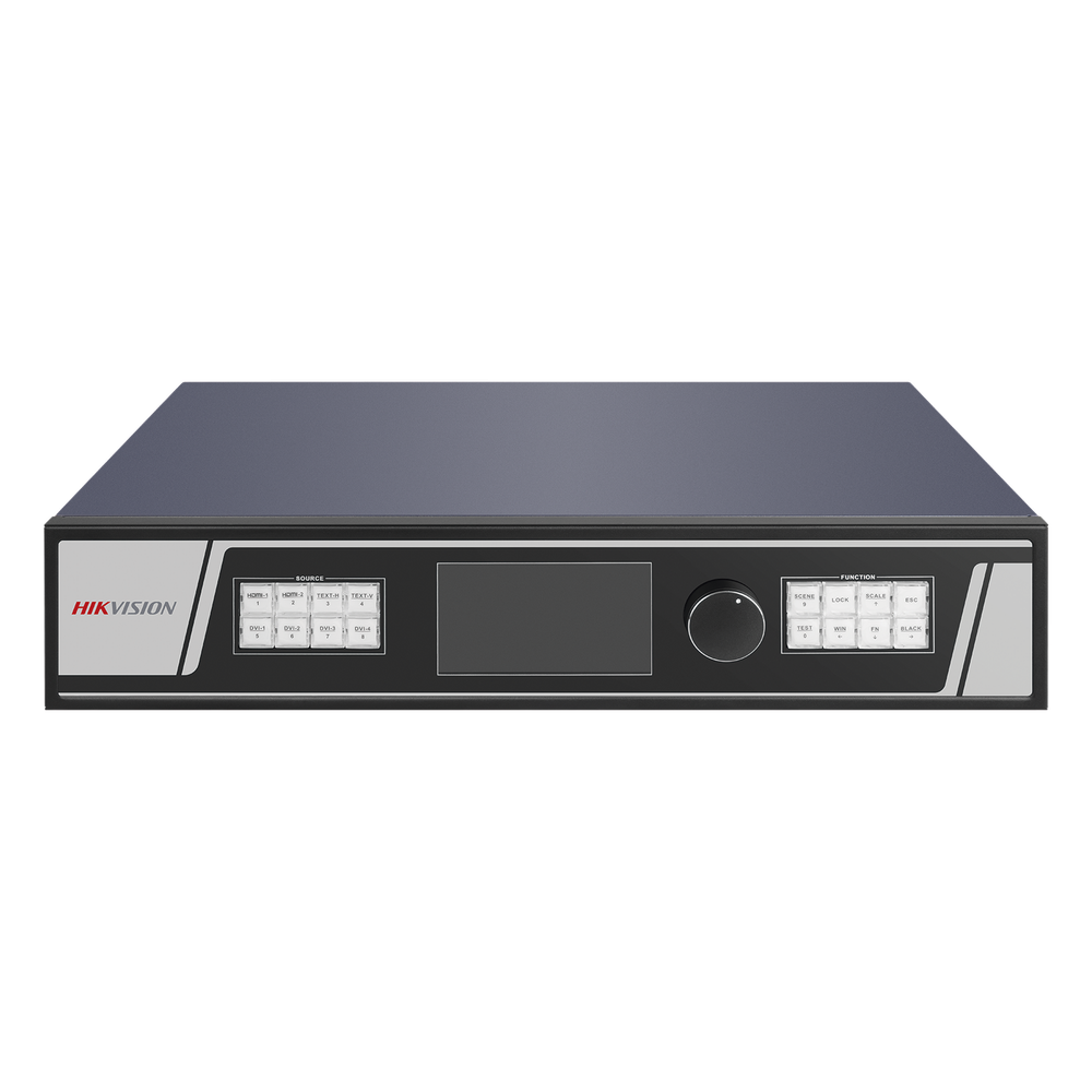 Controlador para Videowall / Resolución Máxima 13.27 Megapixel / 24 Salidas de Video / Compatible con Pantallas LED para Interior / Compatible con DS-D4418FI-CAF(B) y DS-D4425FI-CAF(B), DS-D42xxCWF
