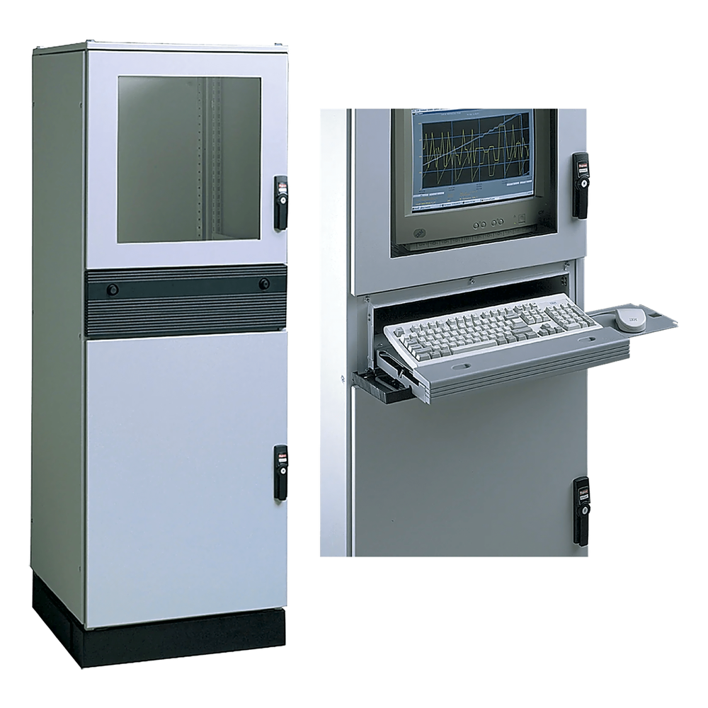Gabinete Modular Industrial / 1800x600x600 mm (70.9x23.6x23.6 in) / IP55 / UL 508A / NEMA 12 / VDE / Acero RAL 7035
