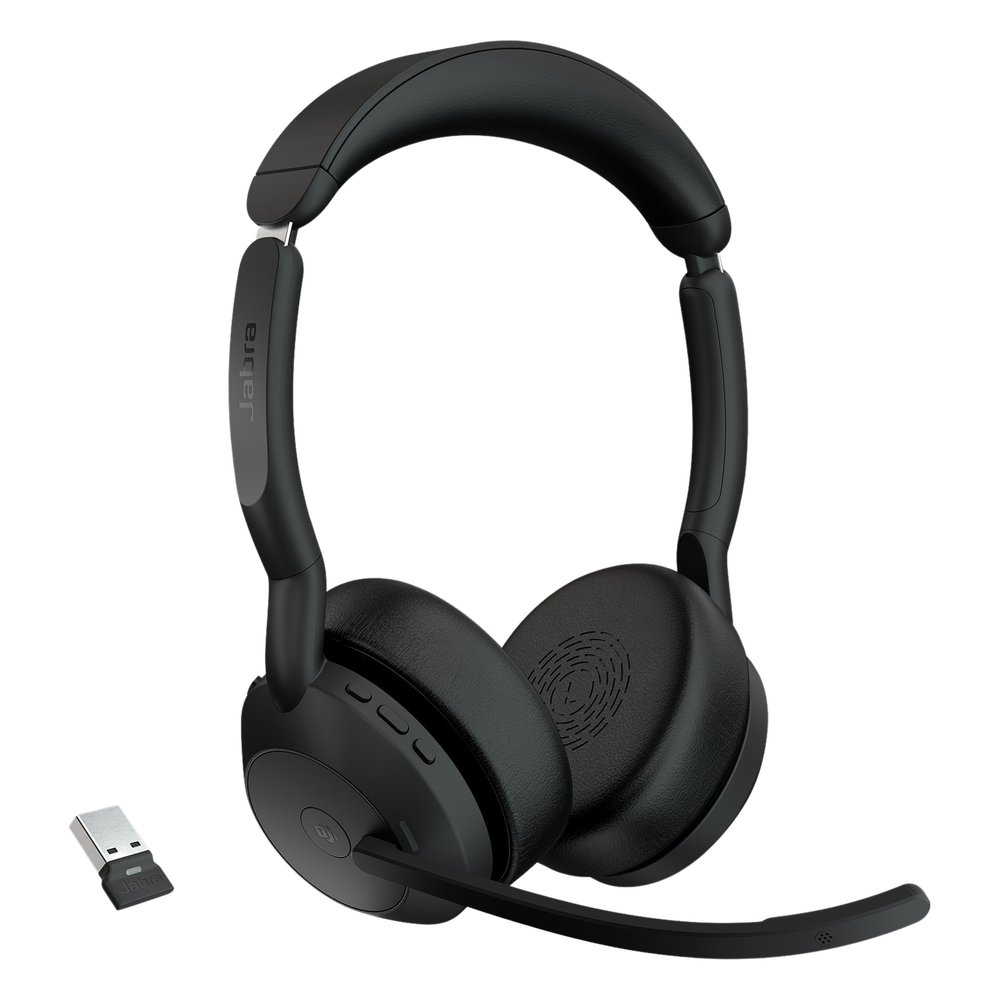 Diadema Bluetooth / Cancelación Activa de Ruido / 18h Batería / Alcance 30 m (98.4 ft) / 2 Micrófonos MEMS / USB-A