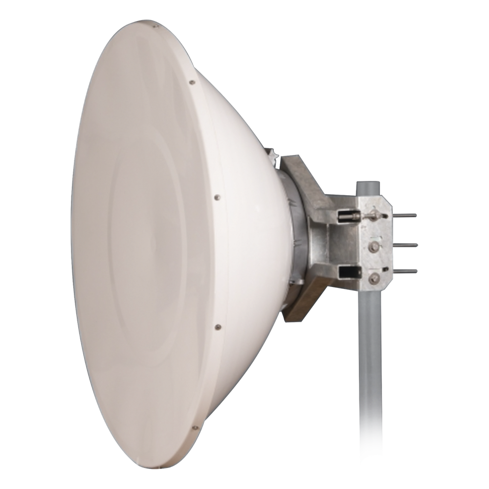 Antena Direccional Parabólica / 35.5 ± 1 dBi / 5.9-7.125 GHz / MIMO 2x2 / Haz 2.5° / 4 ft (1.2 m) / ETSI Clase 2