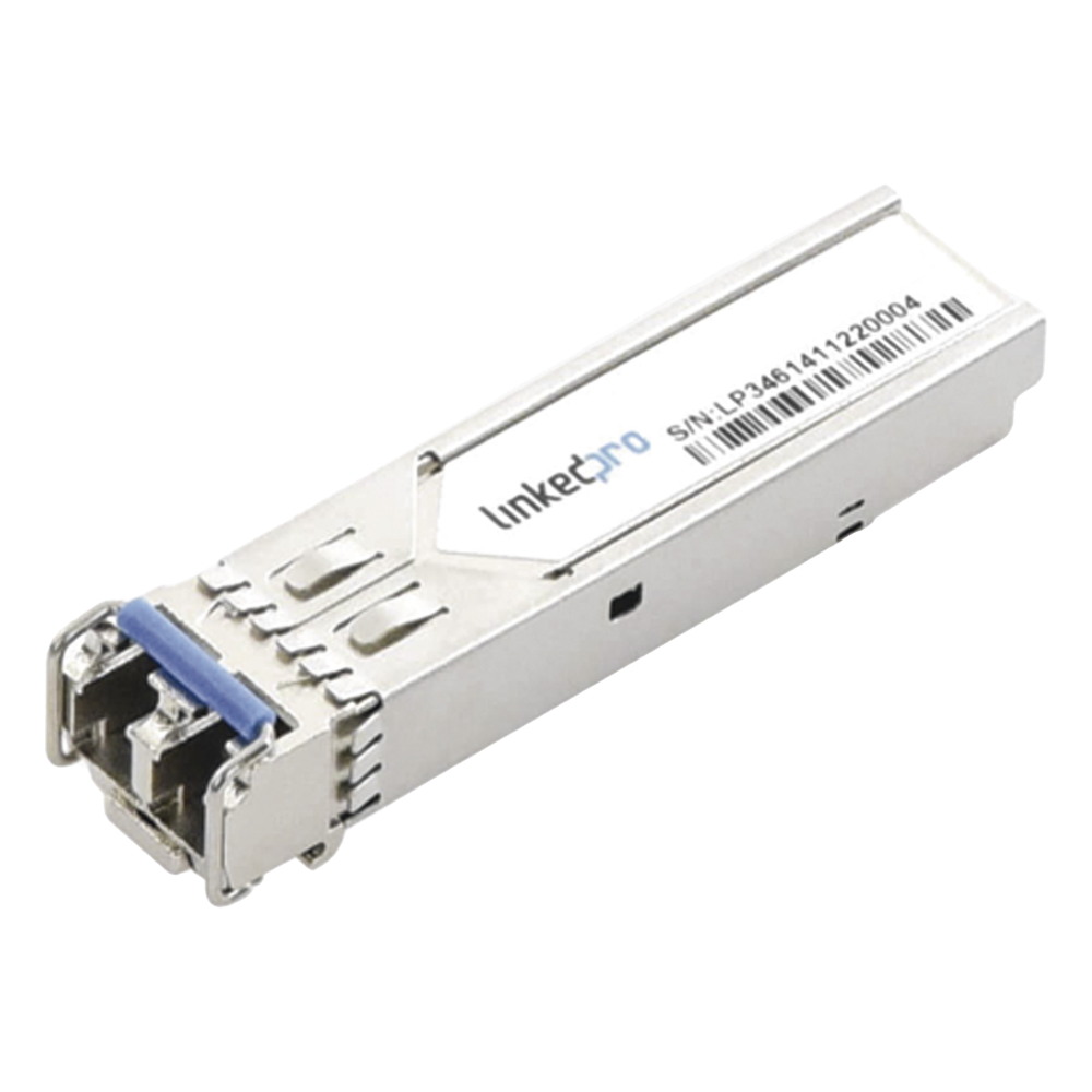 Transceptor Óptico Industrial SFP+ / 10 Gbps / Monomodo 1310 nm / Alcance 20 km / LC/UPC Dúplex / DDM / -40 a 85°C