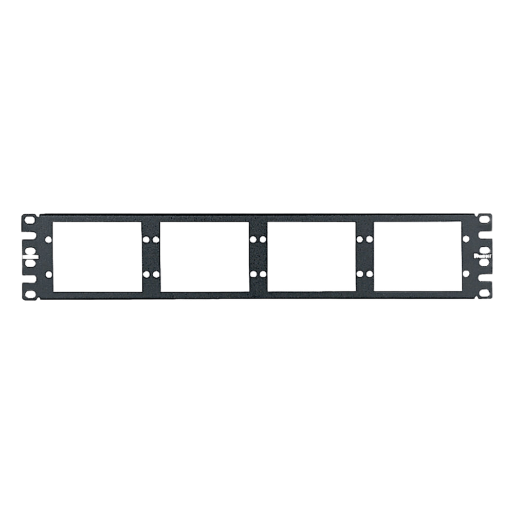 Patch Panel de Fibra Óptica / 2UR / 8 Placas Acopladoras / 19" EIA / 1.58 x 0.29 x 0.04 ft