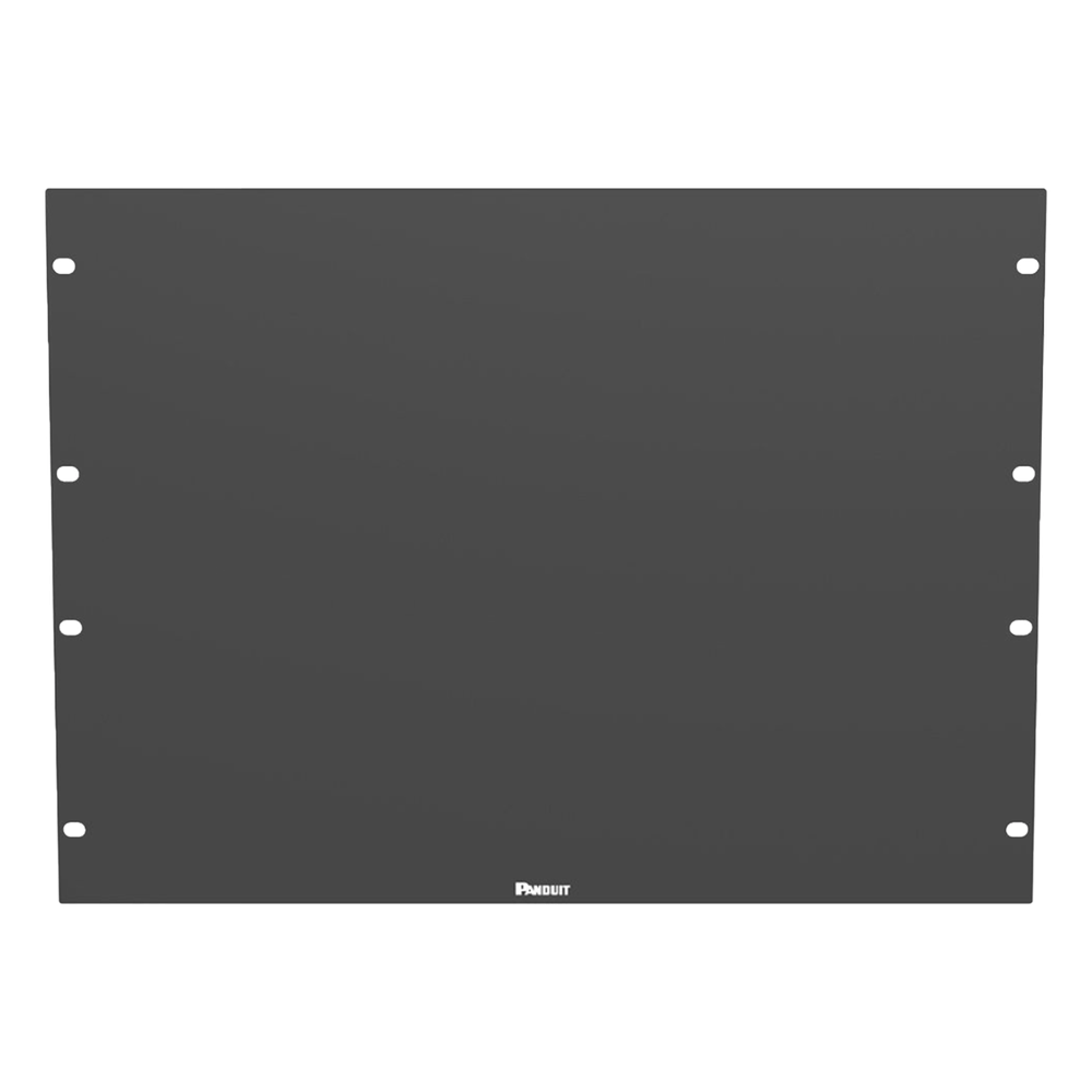 Tapa Ciega para Rack / 19 in / 8UR / Acero / Plano / Negro