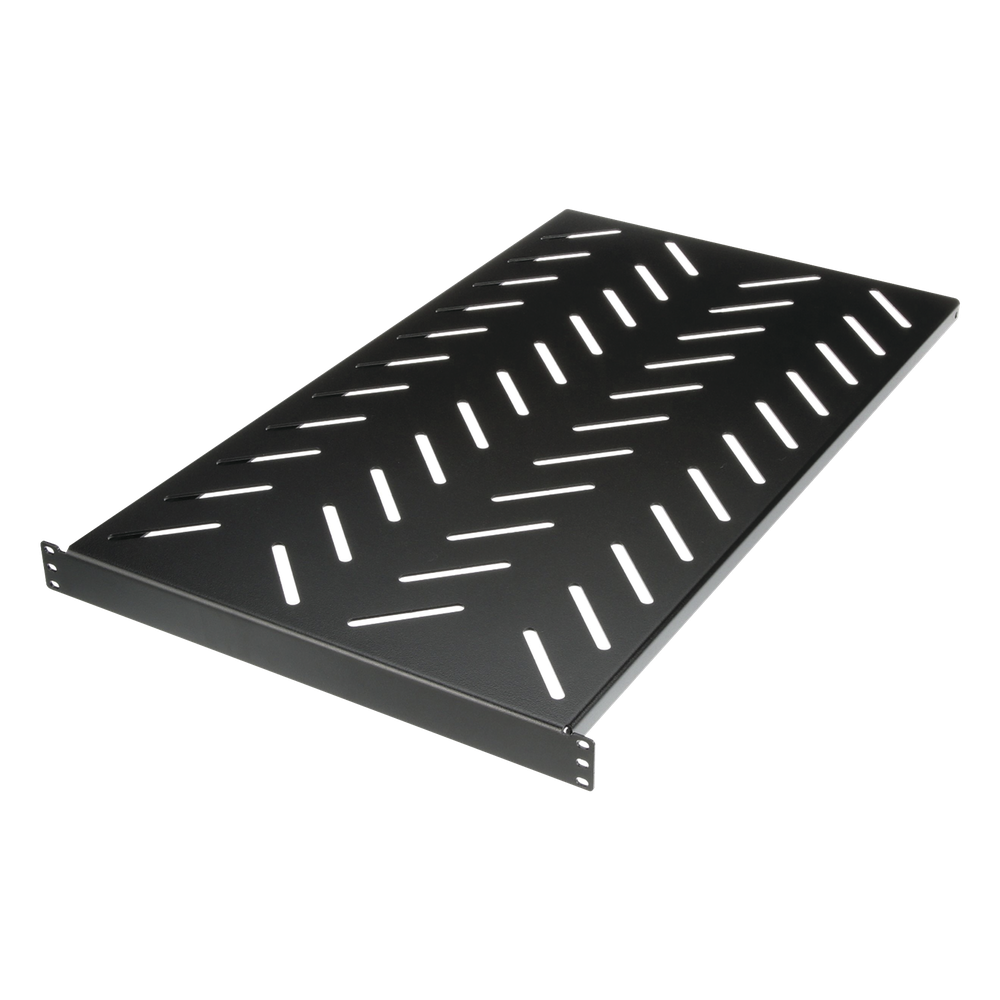 Charola para Soportar Equipos en Rack de 19" de 4 Postes, Profundidad Máxima de 30 in, Capacidad de Carga de 125 kg, 1 UR