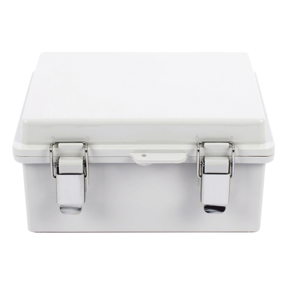 Gabinete de Protección IP / IP66 / ABS / 170 x 220 x 110 mm / Cierre con Candado / Uso en Intemperie