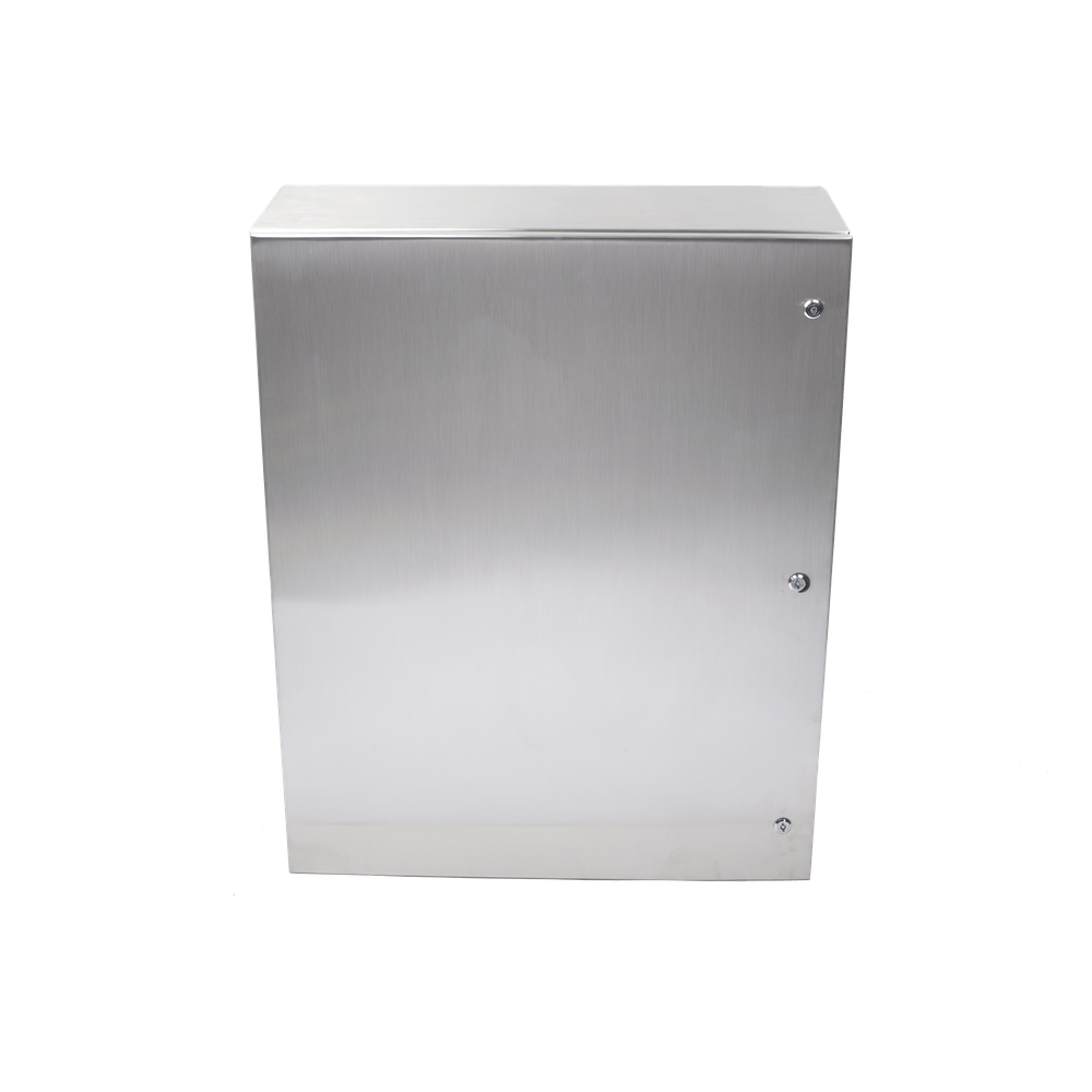 Gabinete de Acero Inoxidable IP66 / IK10 / 800x1000x300 mm / 31.5x39.4x11.8 in / Capacidad 100 kg / Uso en Intemperie
