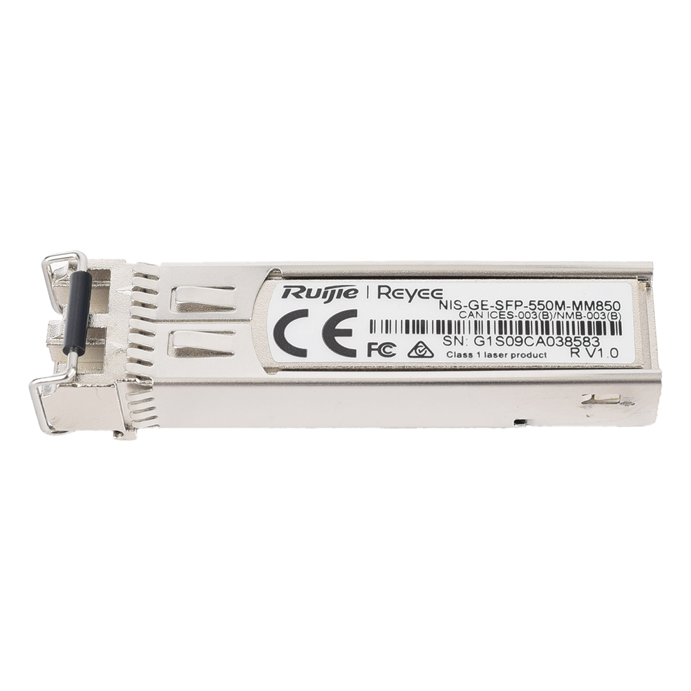 Transceptor SFP Industrial / 1 Gbps / Multimodo LC / 550 m (1804.5 ft) / 850 nm / -40° a 85° C / DDM