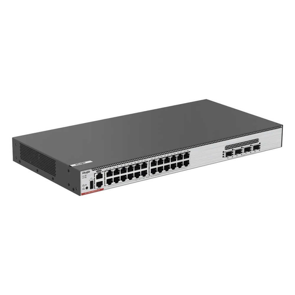 Switch Core PoE / 24 puertos Multi-Gigabit 5Gb/2.5Gb/1Gb/100M / 4x SFP28 25Gb / 802.3bt 370W / Capa 3