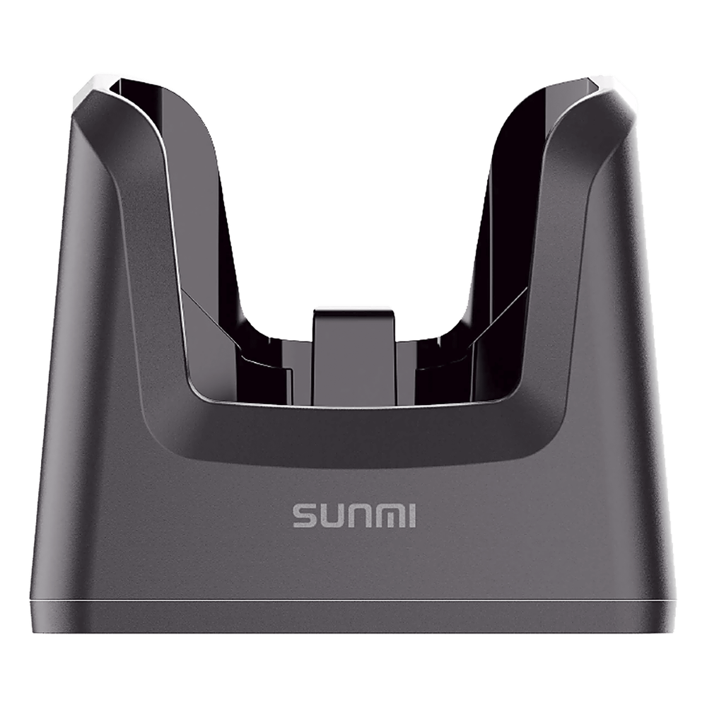 Base de Carga Individual / 2 Pines / Compatible con Funda Protectora / Puerto USB-C 10W / ABS / 460 x 130 x 112.2 mm