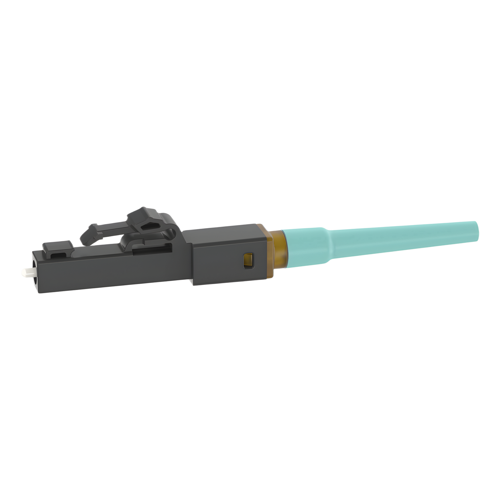 Conector LC de Empalme por Fusion OmniSplice™, Para Fibra Óptica Multimodo 50/125µm OM3/OM4/OM5, Color Aqua