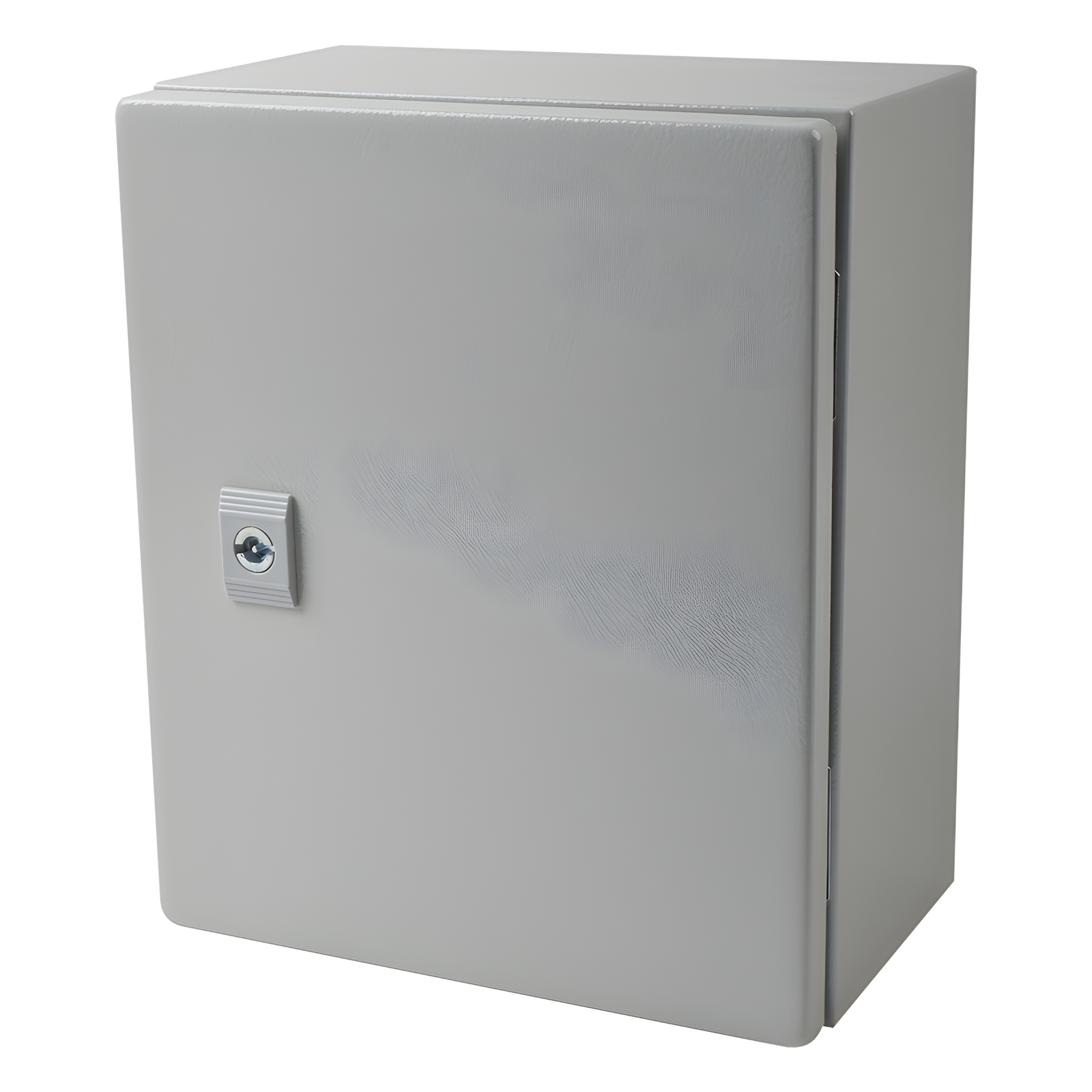 Gabinete de Acero IP66 / IK10 / 250 x 300 x 150 mm / Carga 30 kg / Placa Montaje 200 x 265 mm / Cerradura con Llave