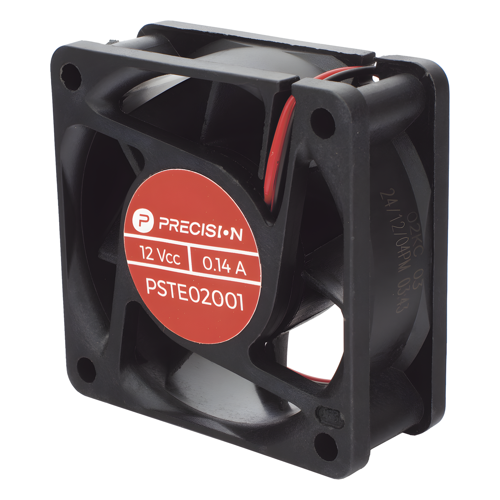 Ventilador Axial Anticondensante 12 Vcc, de 60 x 60 x 25 mm.