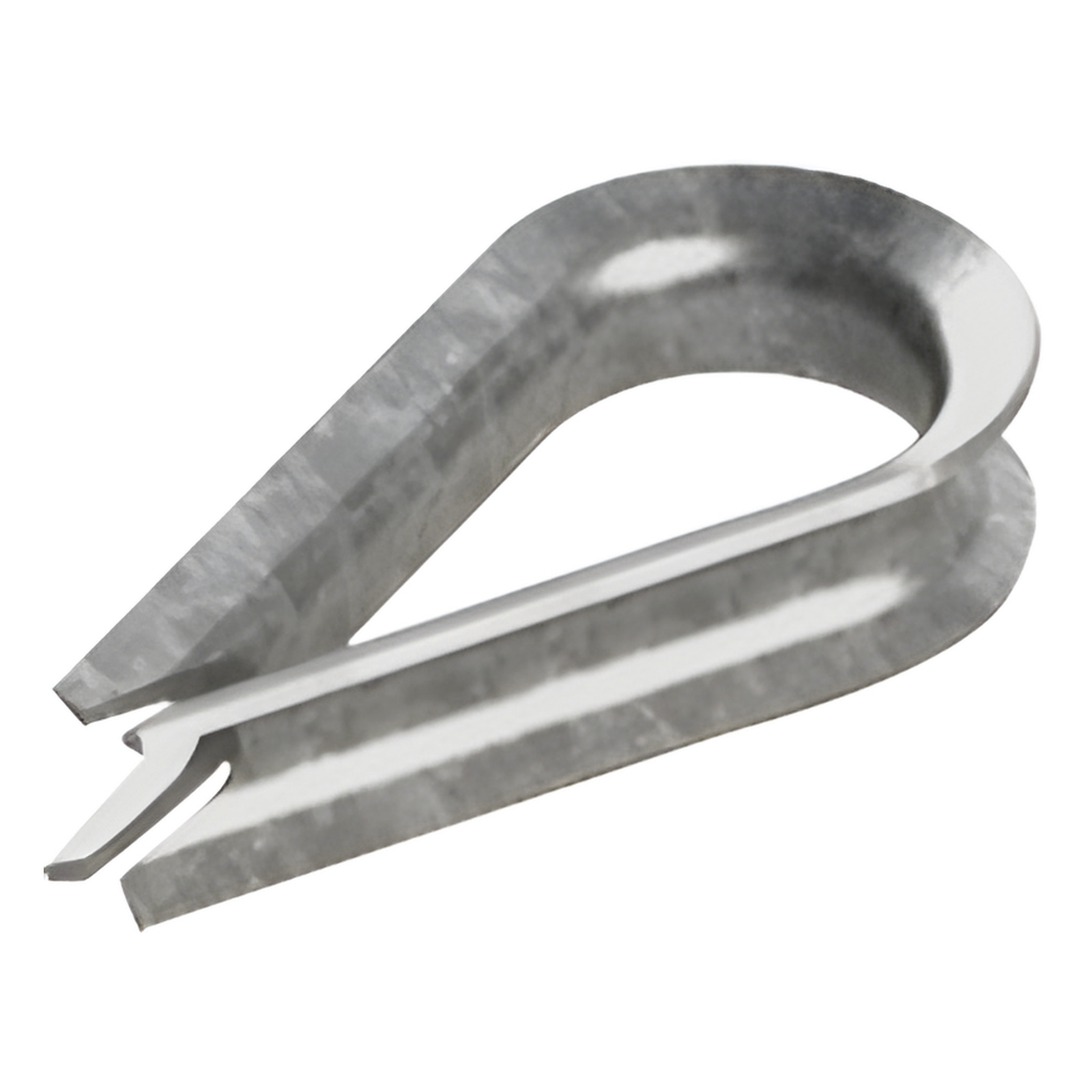 Guardacabos/cuello 3/8" acero electro galvanizado