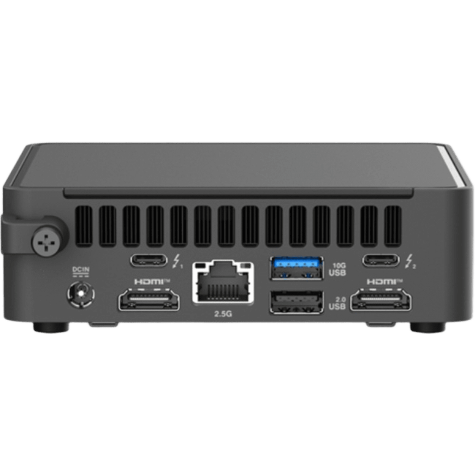 Mini PC ASUS NUC 15 Pro / Intel Core 7 240H / Incluye Memoria Ram SSD y Sistema Operativo / Wi-Fi 7 / Bluetooth 5.4 / 2.5GbE / 4x Pantallas 4K / Thunderbolt 4