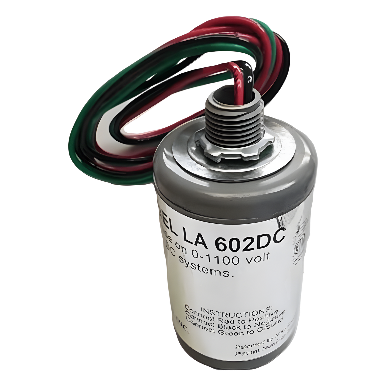 Protector de Descargas Atmosféricas / Sistemas Fotovoltaicos DC / 0-1100 Vcc / Tiempo de Respuesta 5 ns / Varistor de Óxido de Silicio / Instalación Externa