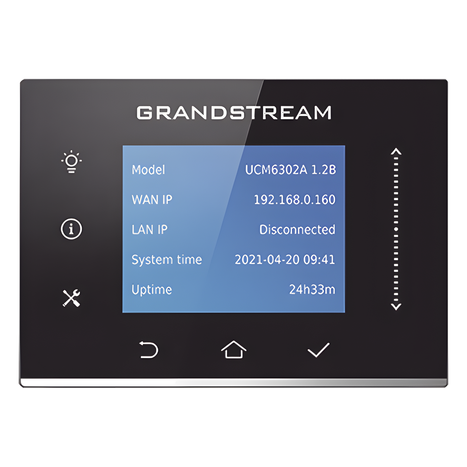 IP-PBX UCM6302A / 500 Usuarios / 75 Llamadas Simultáneas / 2 FXO + 2 FXS / 3 Puertos Gigabit PoE+ / Solución Híbrida On-Premise y Cloud