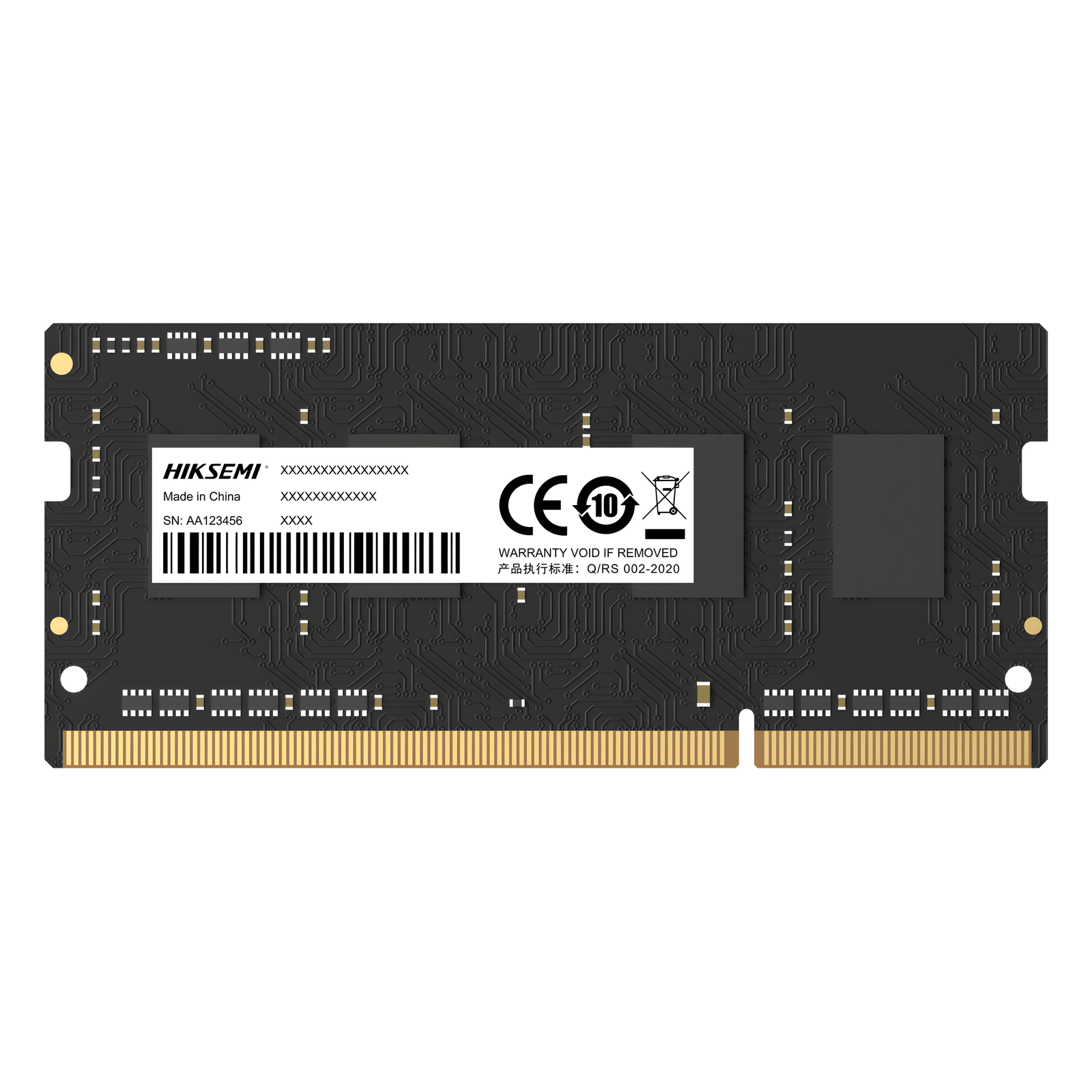 Memoria RAM DDR4 SODIMM 16 GB / 3200 MHz / CL19 / Para Laptop o NAS / HIKSEMI by HIKVISION