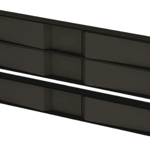 Tapa Ciega para Rack / 19" / 1 UR / Instalación a Presión Sin Herramientas / Plástico UL / Color Negro
