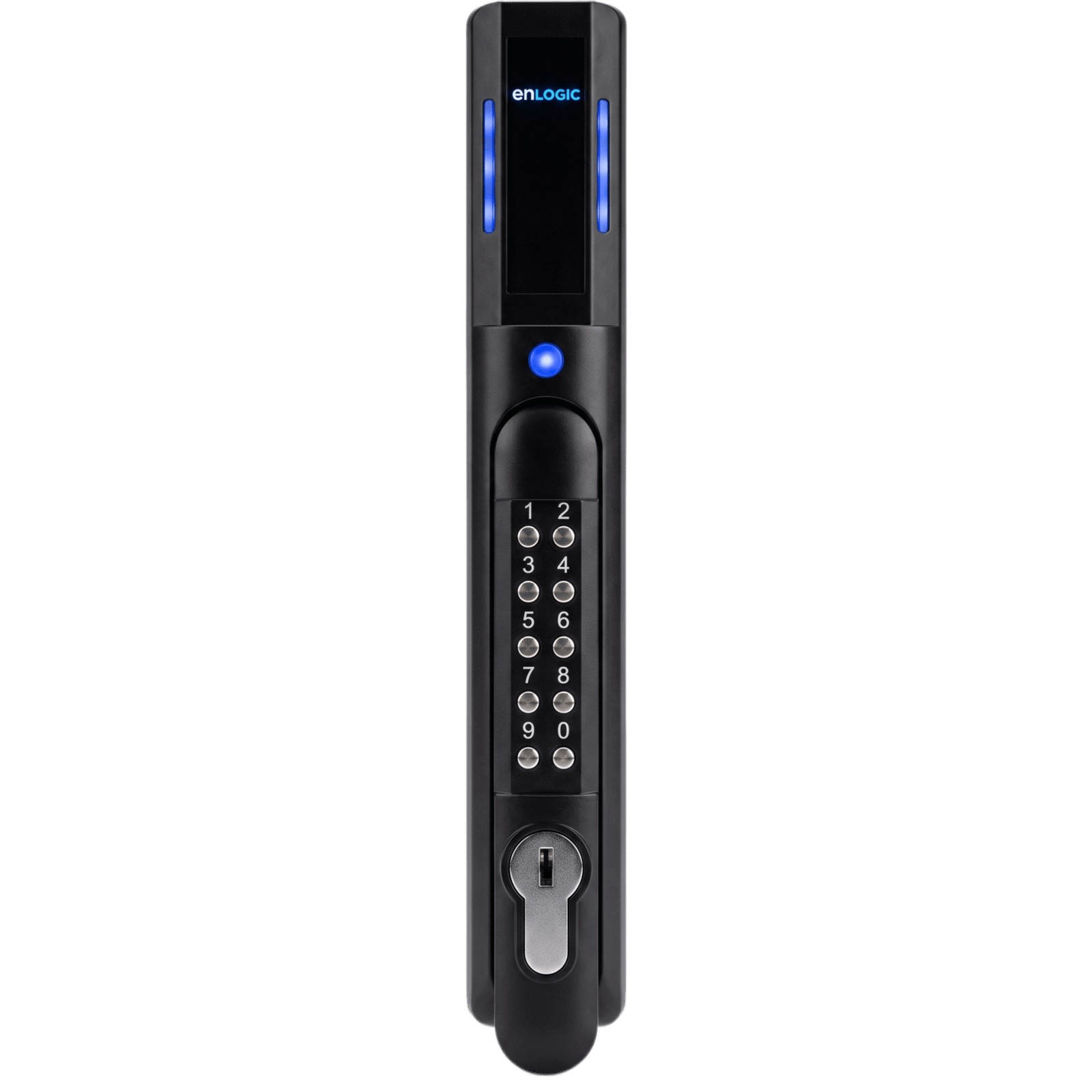 Chapa de Control de Acceso / Autenticación Simple o Dual / Lector Triple RFID / 200 Credenciales / Sensor Ambiental / Conexión RJ45 / Compatible RackPower