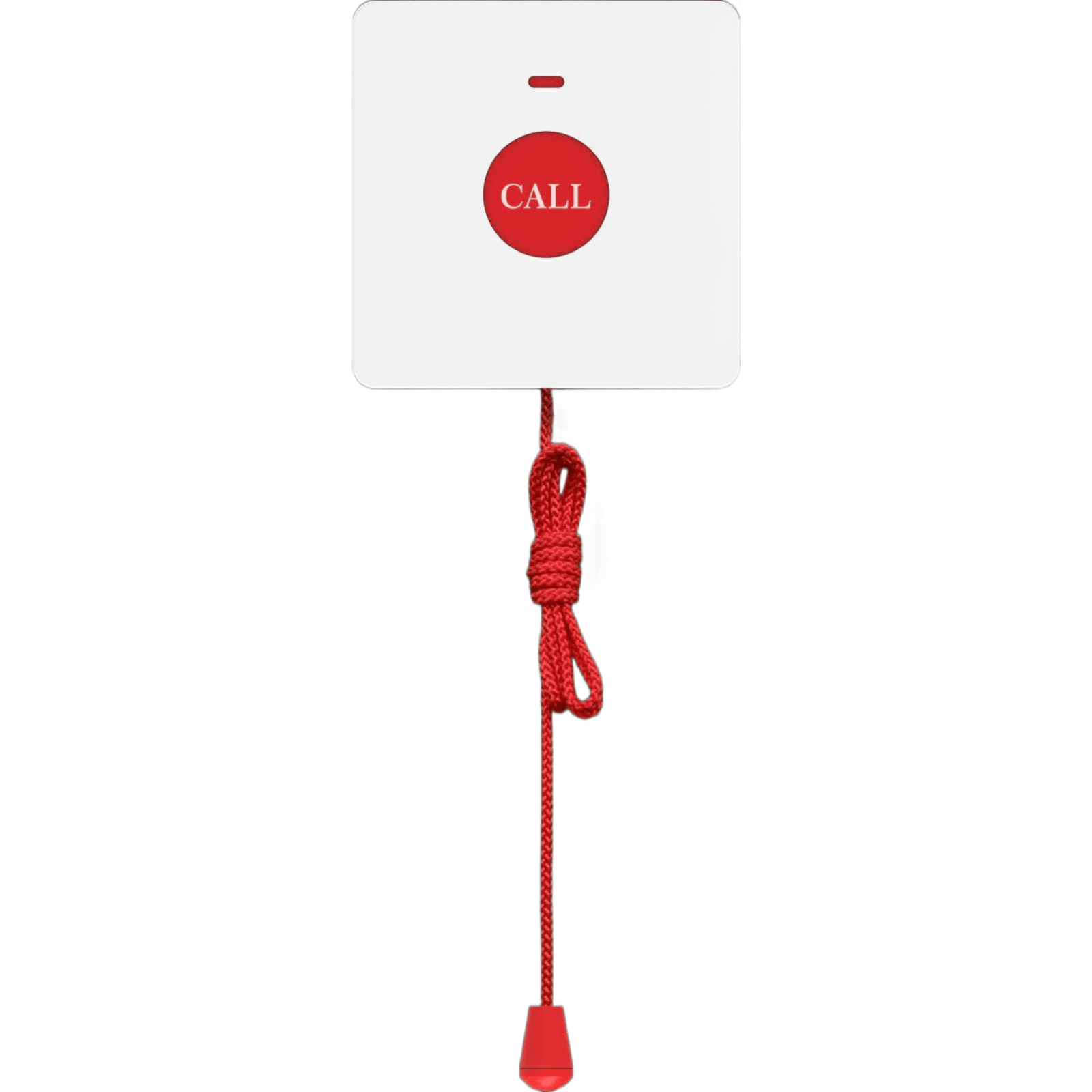 Botón de Emergencia Inalámbrico / 433 MHz / Alcance 80 m (262 ft) / IP65 / Cordón 2 m (6.5 ft) / 100,000 Activaciones / Batería 12V