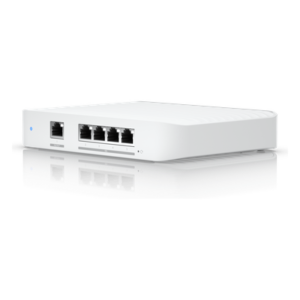 Switch Capa 2 / 4 Puertos 10GbE / Alimentación PoE+ o USB-C / Compacto / 82 Gbps de Rendimiento
