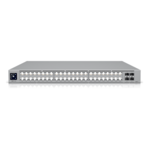 Switch Administrable / 48 Puertos / 32 × 10 GbE + 16 × 2.5 GbE / 4 × SFP28 25G / Capa 3 / 920 Gbps / Etherlighting™ / 1U Rack