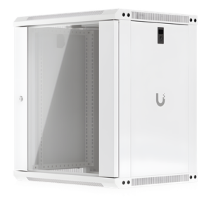 Gabinete Rack 12U / 550 x 450 mm / 50 kg Carga / Vidrio Templado / 21.7 x 17.7 x 25'