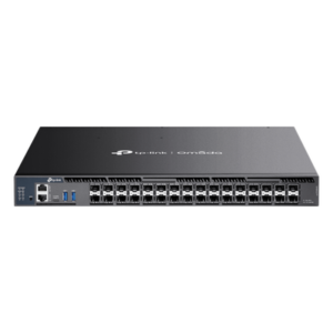 Switch Gestionado L3+ / 26 Puertos SFP+ 10G / 6 Puertos SFP28 10G/5G / 820 Gbps Capacidad Conmutación / Apilamiento 4 Unidades / Redundancia PSU