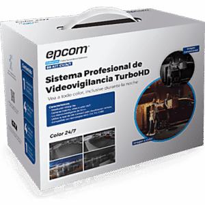 Kit TurboHD / DVR 4 Canales / 4 Cámaras Bala ColorVu / 1080p Lite / H.265+ / IP66 / Audio Integrado