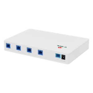 Splitter Activo 1x4 para Alimentación de 4 Dispositivos POF, puertos SC/UPC