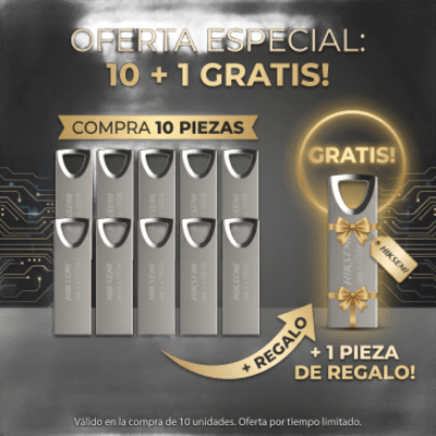 Memoria USB / 16 GB / USB 3.0 / Lectura 80 MB/s / Cuerpo Metálico 5.2 g