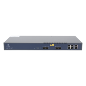 OLT / 2 Puertos EPON / 6 Puertos Uplink / 128 ONUs / 20 km / 1.244 Gbps / Rack 1U