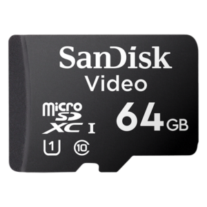 Sandisk Video Ultra SDXC UHS-I/Class 10 MSD SDSDQAS4-064G-BP