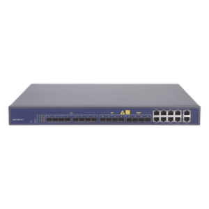 OLT / 8 Puertos EPON / 16 Puertos Uplink / 512 ONUs / 10G SFP+ / Rack 1U