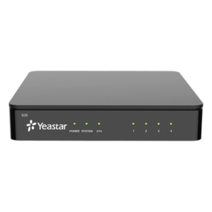 Conmutador IP SIP / 20 extensiones / 10 llamadas simultáneas / 2 puertos FXO analógicos