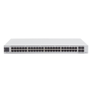 Switch Capa 3 / 48 Puertos Gigabit RJ-45 / 4 Puertos SFP+ 10G / 17.42 x 11.24 x 1.72' / Pantalla Informativa